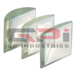 LENSES, CYLINDRICAL, PLANO-CONVEX FL. 6CM