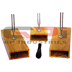 TUNING FORK ON RESONANCE BOX