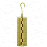 PULLEY-DOUBLE IN LINE BRASS